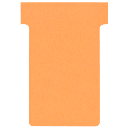 Artikelbild für FRANKEN TK105 Größe 1 T-Steckkarten orange, 100 St., Artikelnummer 670689