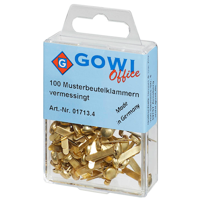 Artikelbild 5 für Gowi Musterbeutelklammern Rundkopf, 100 St., Artikelnummer 475386