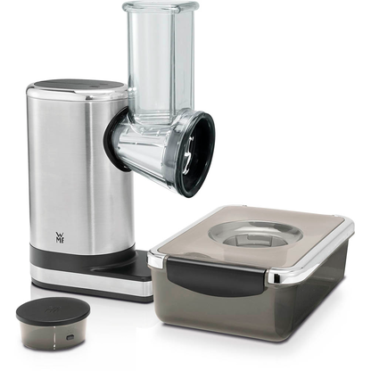Artikelbild 2 für WMF KÜCHENminis Salat-to-go elektrische Reibe silber/schwarz 150 W, Artikelnummer 291577