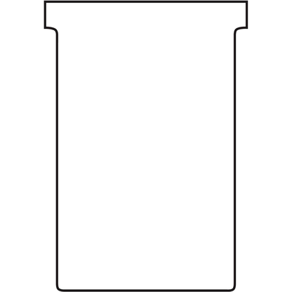 Artikelbild 4 für FRANKEN TK105 Größe 1 T-Steckkarten orange, 100 St., Artikelnummer 670689