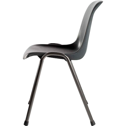 Artikelbild 2 für LÜLLMANN Stapelstuhl 230100 dunkelgrau Kunststoff, 1 St., Artikelnummer 791048