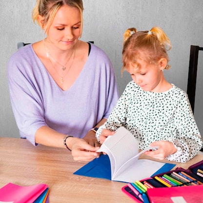 Artikelbild 5 für HERMA Heftumschlag mit Baststruktur rot Kunststoff DIN A5, Artikelnummer 548002