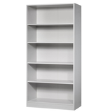 Artikelbild 1 für HAMMERBACHER Aktenregal 6400 lichtgrau 100,0 x 40,0 x 200,4 cm, 1 St., Artikelnummer 861075