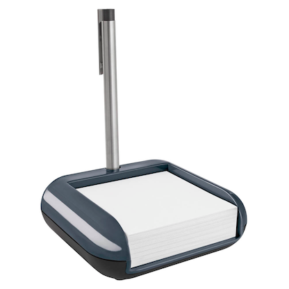 Artikelbild für SIGEL Zettelbox eyestyle® grau inkl. Haftnotizblock, 200 Blatt, 1 St., Artikelnummer 250009