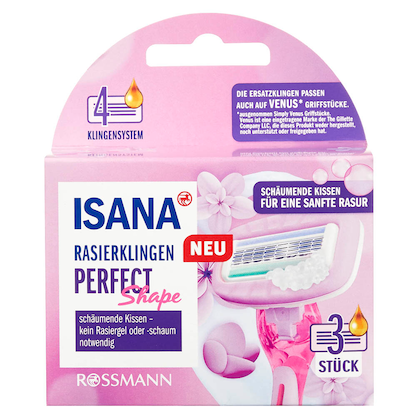 Artikelbild 3 für ISANA PERFECT Shape Rasierklingen 3 St., Artikelnummer 456693