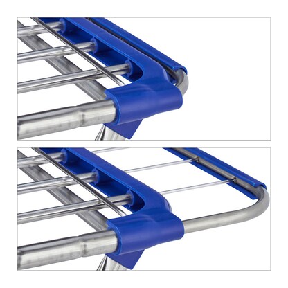 Artikelbild 3 für relaxdays Wäscheständer silber, 1 St., Artikelnummer 762704