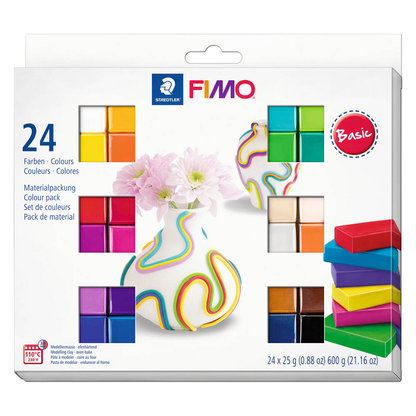 Artikelbild für STAEDTLER Modelliermasse FIMO® soft Basic mehrfarbig, Artikelnummer 116808