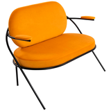 Artikelbild 1 für meet powered by PAPERFLOW 2-Sitzer Sofa SATURNE safran schwarz Stoff 118,0 x 73,0 x 88,0 cm, 1 St., Artikelnummer 231153