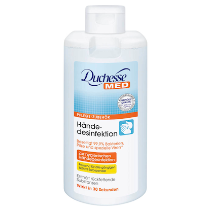 Artikelbild für Duchesse MED Sterillium Gel pure Händedesinfektionsmittel 0,5 l, Artikelnummer 483463