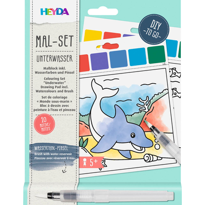 Artikelbild 2 für HEYDA Unterwasser Malset farbsortiert, 1 St., Artikelnummer 689776