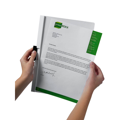 Artikelbild 3 für DURABLE Klemmhefter DURACLIP weiß, 25 St., Artikelnummer 111070