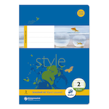 Artikelbild 1 für Staufen® Schulhefte Style Lineatur 2 liniert DIN A5 ohne Rand, 16 Blatt, 1 St., Artikelnummer 242741