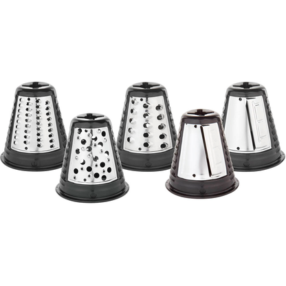 Artikelbild 3 für WMF KÜCHENminis Salat-to-go elektrische Reibe silber/schwarz 150 W, Artikelnummer 291577