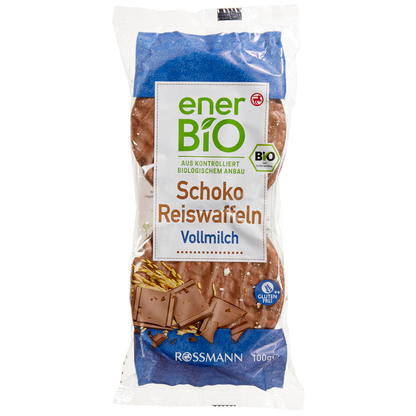 Artikelbild 2 für enerBiO Bio Vollmilch Reiswaffeln 100,0 g, 1 St., Artikelnummer 511263