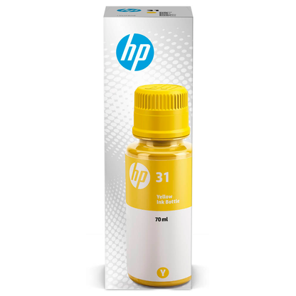 Artikelbild 2 für HP 31(1VU28AE) gelb Tintenflasche, Artikelnummer 933541