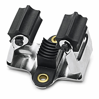 Artikelbild für Nölle Wandhalterung Besen- und Geräte schwarz, silber, 1 St., Artikelnummer 283378