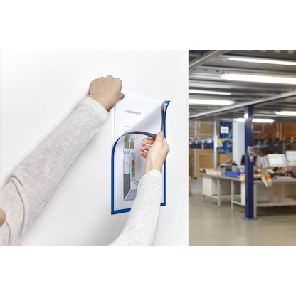 Artikelbild 3 für magnetoplan Magnetrahmen blau A4, 5 St., Artikelnummer 606519