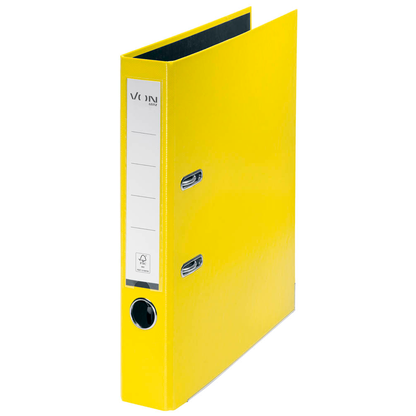 Artikelbild für VON LEITZ Ordner gelb Karton 5,0 cm DIN A4, 1 St., Artikelnummer 635759