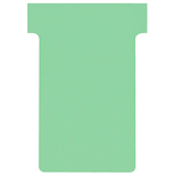 Artikelbild 1 für FRANKEN TK119 Größe 1 T-Steckkarten grün, 100 St., Artikelnummer 671036