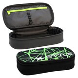 Artikelbild 1 für EBERHARD FABER Schlampermäppchen Jumbo schwarz/grün, 21,5 x 10,5 cm, Artikelnummer 106668