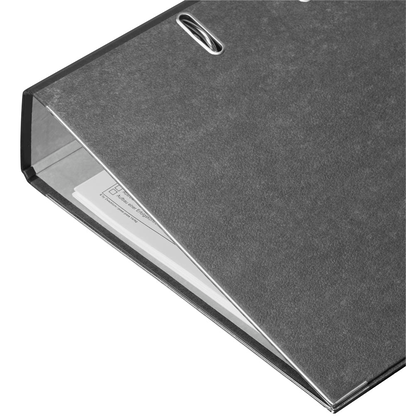 Artikelbild 5 für LEITZ 1080 Ordner schwarz marmoriert Karton 8,0 cm DIN A4, 1 St., Artikelnummer 652354