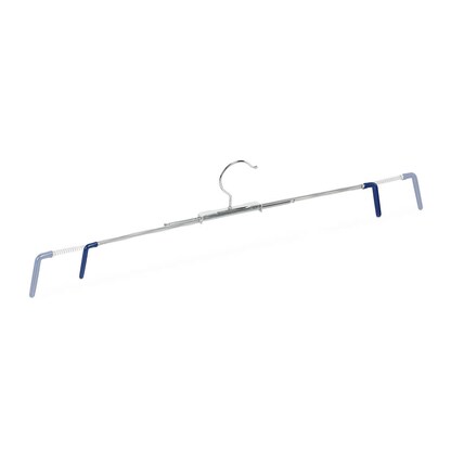 Artikelbild 2 für relaxdays Spann-Kleiderbügel silber, 10 St., Artikelnummer 520407