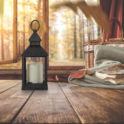 Artikelbild 3 für relaxdays LED Laternen schwarz 10,0 cm, 2 St., Artikelnummer 644023