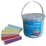 Artikelbild 1 für DONAU Straßenmalkreide farbsortiert 20 St., Artikelnummer 687554