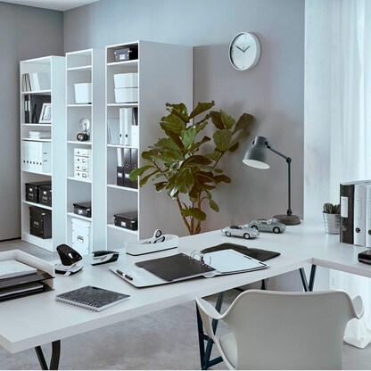 Artikelbild 10 für LEITZ Stehsammler WOW Duo Colour 53621095 perlweiß/schwarz Kunststoff, DIN A4, 1 St., Artikelnummer 502939