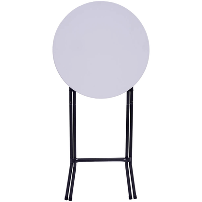 Artikelbild 4 für Garden Pleasure MUFARO Stehtisch rund Kunststoff weiß 60,0 x 60,0 x 107,0 cm, 1 St., Artikelnummer 544249