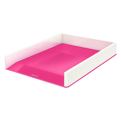 Artikelbild für LEITZ Briefablage WOW Duo Colour perlweiß/pink DIN A4, 1 St., Artikelnummer 313496