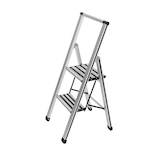 Artikelbild 1 für WENKO Klapptritt silber 2 Stufen, H: 94,0 cm, Artikelnummer 423107