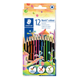 Artikelbild 1 für STAEDTLER Noris® colour 185 Buntstifte farbsortiert, 12 St., Artikelnummer 168676