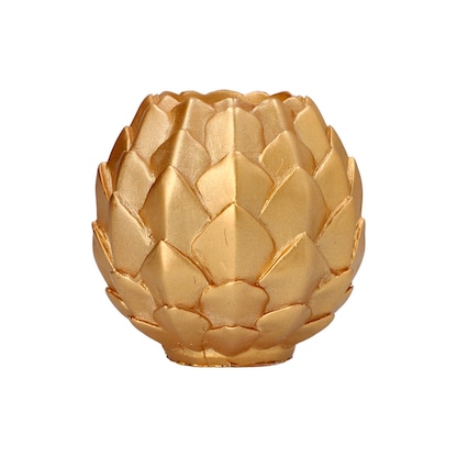Artikelbild 2 für STARPAK Kugelkerze Pine Cone gold, 1 St., Artikelnummer 313146