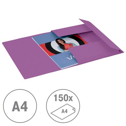 Artikelbild 3 für VON LEITZ Eckspanner DIN A4 violett, 1 St., Artikelnummer 669917