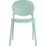 Artikelbild 1 für LÜLLMANN Besucherstuhl 230800 salbei Kunststoff, 1 St., Artikelnummer 790976