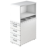 Artikelbild 1 für HAMMERBACHER Container-Aufsatz weiß 42,8 x 80,0 x 53,0 cm, 1 St., Artikelnummer 500579