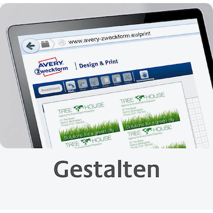 Artikelbild 3 für AVERY Zweckform Visitenkarten C32011-10 matt weiß 200 g/qm, 100 St., Artikelnummer 626143