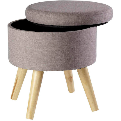 Artikelbild 2 für Echtwerk Hocker mit Stauraum Max EW-SH-0485 grau, 1 St., Artikelnummer 161767