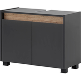 Artikelbild 1 für MÖBELPARTNER Waschbeckenunterschrank Cosmo 148465 anthrazit 80,0 x 33,0 x 54,6 cm, Artikelnummer 673651