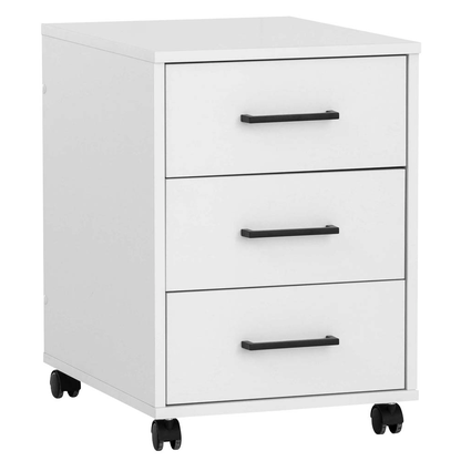 Artikelbild 6 für MÖBELPARTNER Ruby Rollcontainer weiß 3 Auszüge 40,1 x 50,0 x 57,0 cm, Artikelnummer 323834