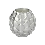 Artikelbild 1 für STARPAK Kugelkerze Pine Cone silber, 1 St., Artikelnummer 313159