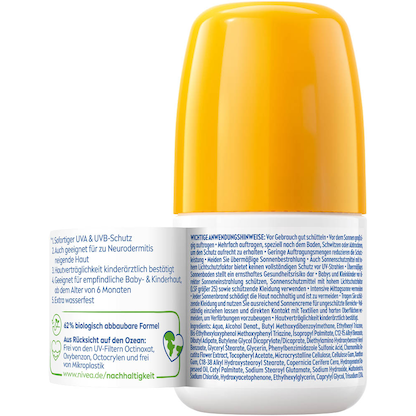 Artikelbild 4 für NIVEA SUN Sensitiv babies & kids Roll-on Sonnenschutz 50,0 ml, Artikelnummer 579718