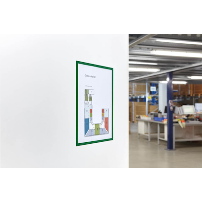 Artikelbild für magnetoplan Magnetrahmen grün A4, 5 St., Artikelnummer 606446