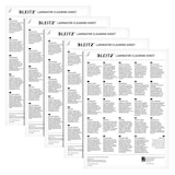 Artikelbild 1 für LEITZ Reinigungsblätter für Laminiergeräte glänzend für A3, A4, 5 St., Artikelnummer 650178