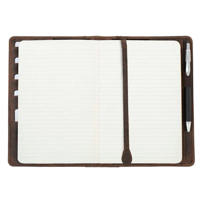 Artikelbild 2 für PRIDE & SOUL Konferenzmappe PERKINS Leder DIN A5 braun, Artikelnummer 380731