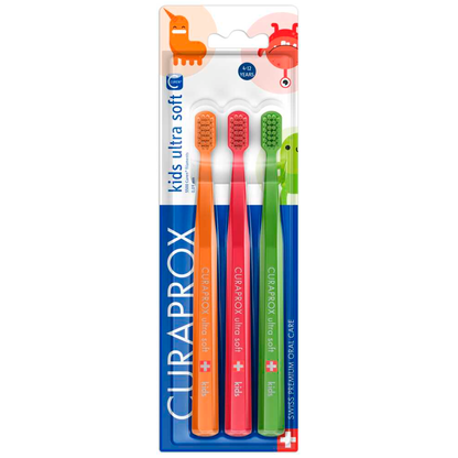 Artikelbild 2 für CURAPROX Zahnbürsten kids ultra soft, 3 St., Artikelnummer 768624