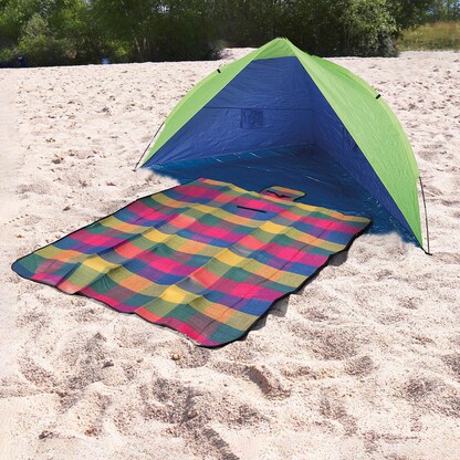 Artikelbild 2 für Idena Strandmuschel Riva, schwarz Kunstfaser, Kunststoff, Artikelnummer 745131