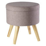 Artikelbild 1 für Echtwerk Hocker mit Stauraum Max EW-SH-0485 grau, 1 St., Artikelnummer 161767