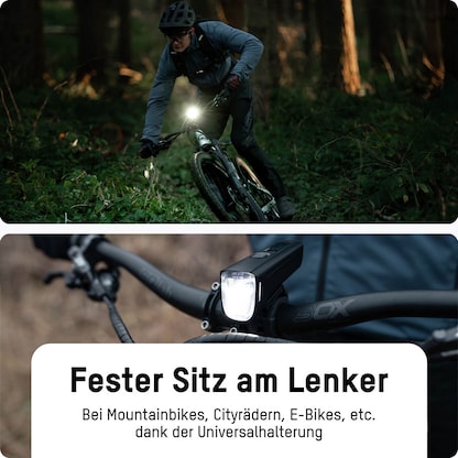 Artikelbild 8 für ANSMANN LED Fahrradbeleuchtung schwarz, 1 St., Artikelnummer 105918
